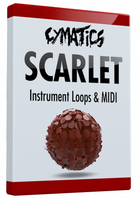 Cymatics Scarlet Instrument Loops and MiDi WAV