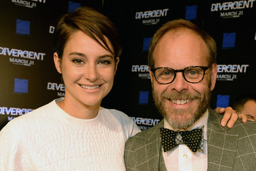 Photo of Alton Brown  & his friend Shailene Woodley