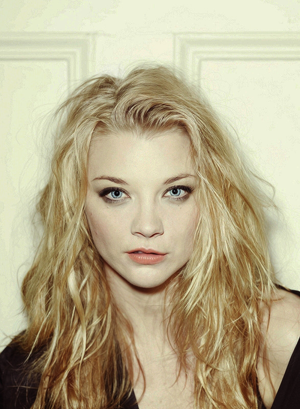 Natalie Dormer  - 2024 Light blond hair & beachy hair style.
