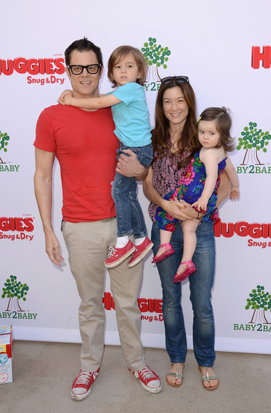 Family photo of the tv-personality &  actor, married to Naomi Nelson, famous for Jackass, Wildboyz, Nitro Circus.
  