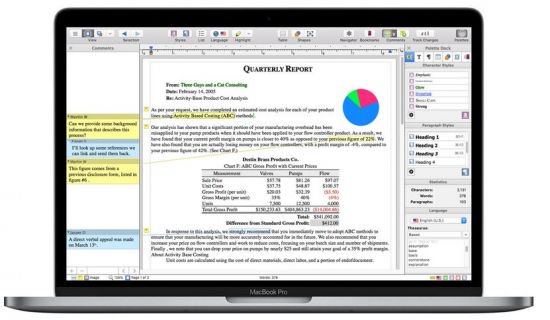 Nisus Writer Pro 3.0.1 Multilingual macOS