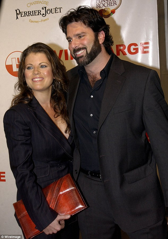 Yasmine Bleeth with cool, friendly, fun, Husband Paul Cerrito 