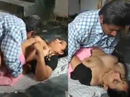 xxxpo Telugu bhabhi Fucking in Flor With neighbour Uncle