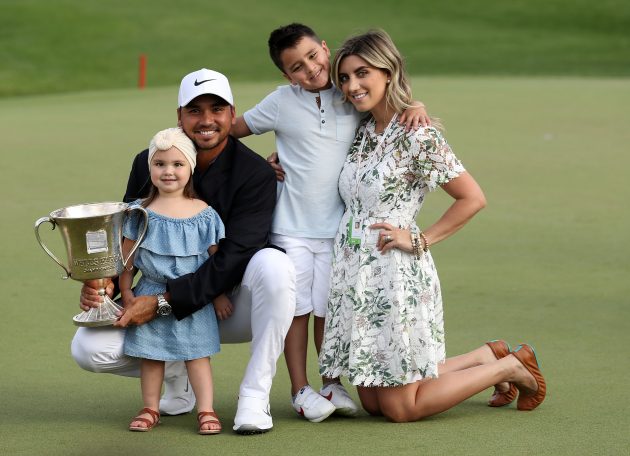    Jason Day con hermoso, Esposa Ellie Harvey 