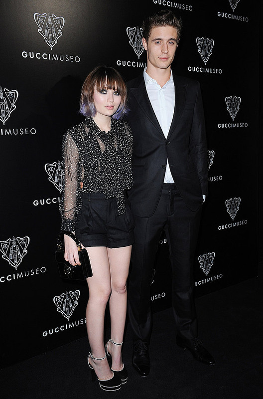 Photo of Emily Browning  & her friend Max Irons