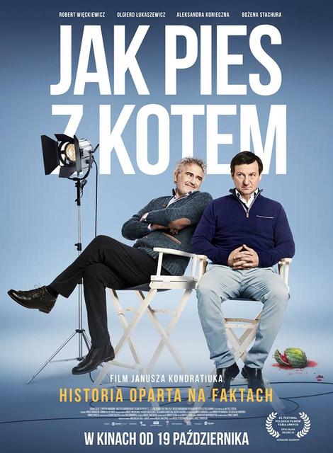 Jak Pies Z Kotem (2018) PL.DVDRip.x264.AC3-LPT / POLSKI FILM