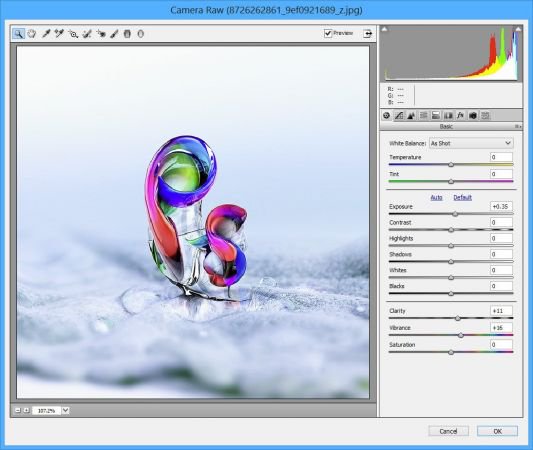 Adobe Camera Raw 11.2