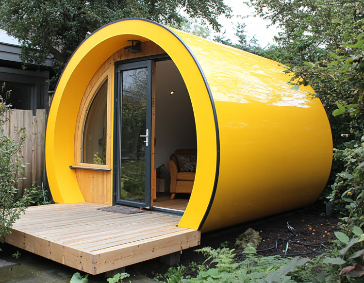 Hully Pods used for relaxation and entertainment