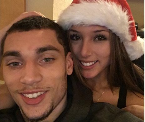 Photo of Zach LaVine  & his  Sister  Chandi Leishman