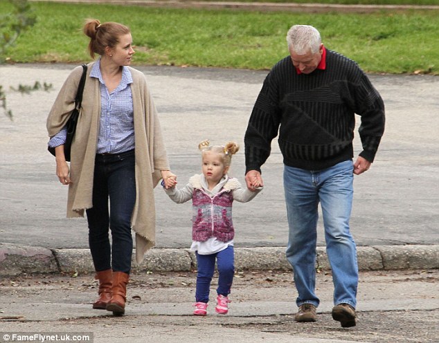 Foto von Amy Adams  & irh Vater  Richard Adams