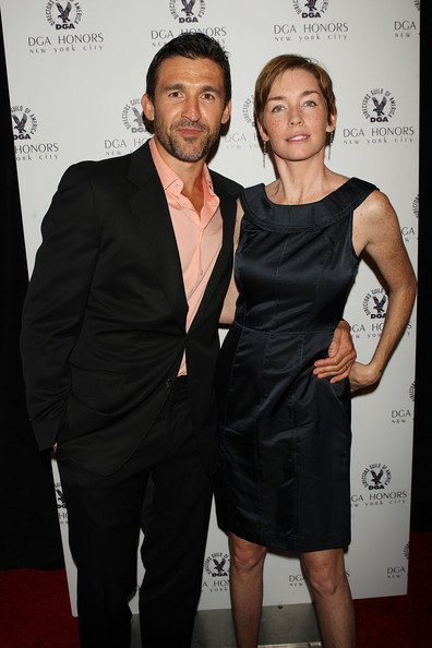 Julianne Nicholson with cool, Husband Jonathan Cake 