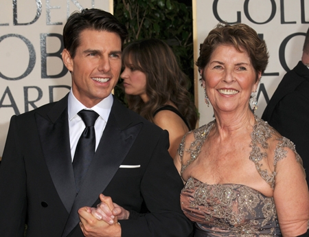 Foto von Tom Cruise  & sein  Mutter  Mary Lee Pfeiffer South