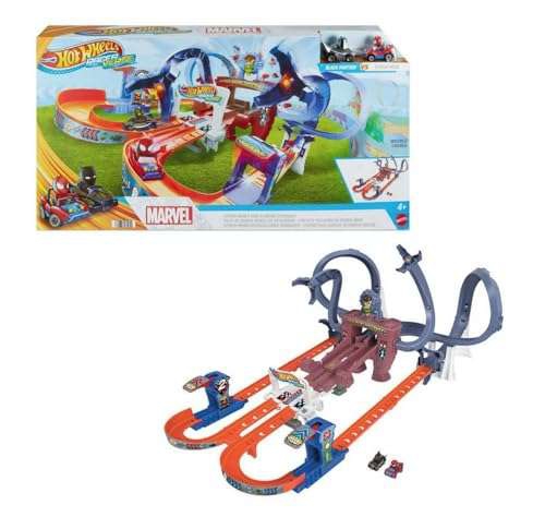 Amazon Hot Wheels Racerverse Pista De Juguete Spiderman De M Xima