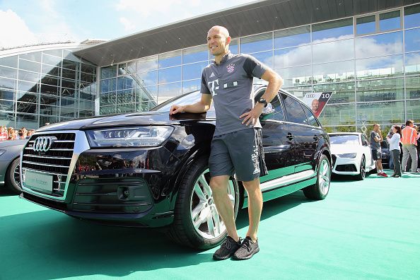 Photo of Arjen Robben Audi - car
