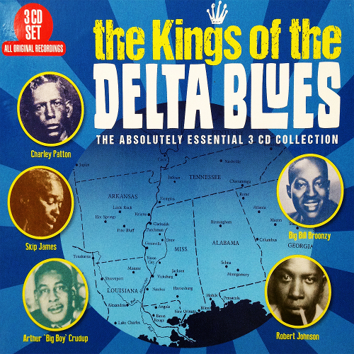 VA - The Kings Of The Delta Blues 3CD (2018) 320 KBPS