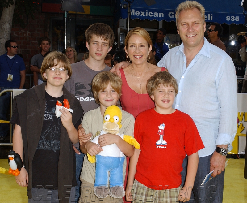 Foto van Patricia Heaton  & haar Zoon  Joseph Charles Hunt