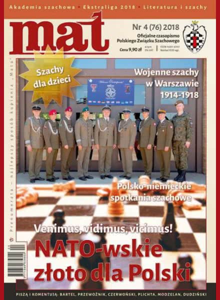CHESS PERIODICALS :: Czasopismo MAT (Polish Chess Magazine) Mat-76-2018-04
