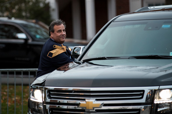 Photo of Chris Christie  - car
