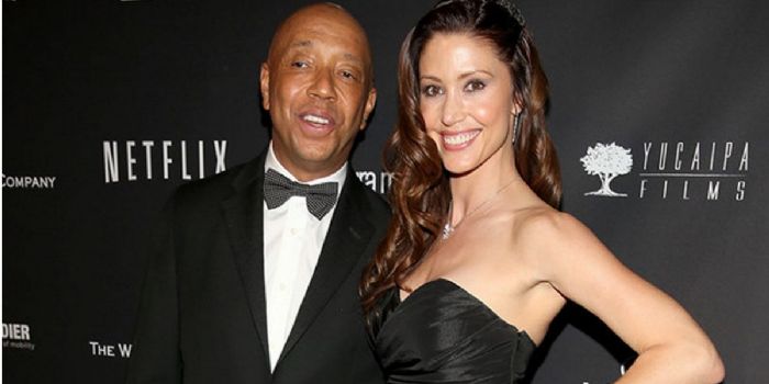 Shannon Elizabeth with Boyfriend Russell Simmons 