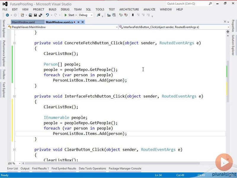 Pluralsight C Interfaces