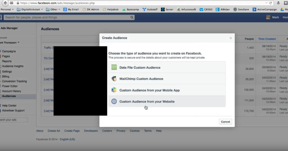 Retargeting guide: Social Kickstart retargeting tool review - creating custom audience for retargeting Retargeting guide: Social Kickstart retargeting tool review - creating custom audience for retargeting