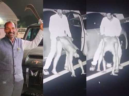 Manoharlal Dhakad – Madhya Pradesh Rajnitik Ki Viral XXX CCTV Highway Chudai Video