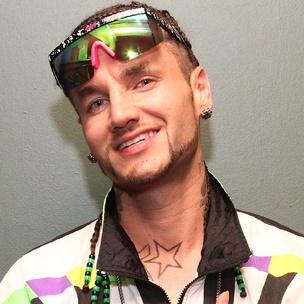 The 42-year old son of father (?) and mother(?) Riff Raff in 2024 photo. Riff Raff earned a  million dollar salary - leaving the net worth at 6 million in 2024