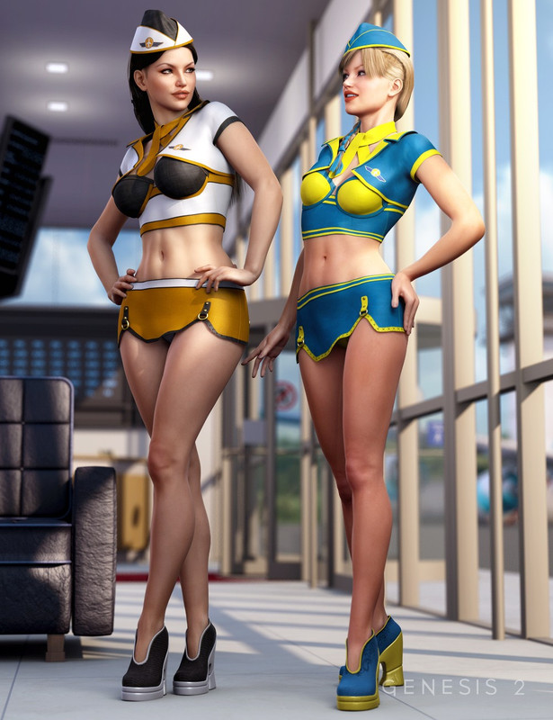 Holivr virtual game1 busty stewardess xxx pic