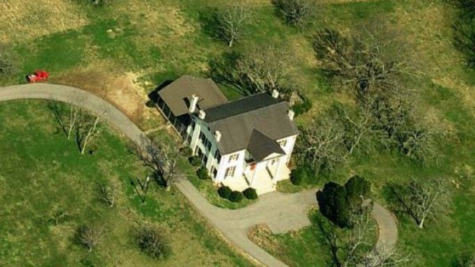 Foto: casa/residencia de Tim McGraw en Leipers Fork, Tennessee, USA