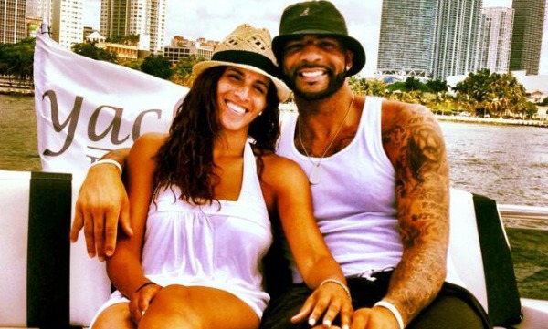    Carlos Boozer con bello, carino, amichevole, Moglie Cindy Cece 