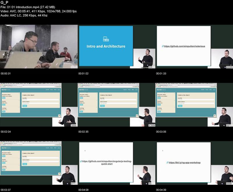 Pluralsight AngularJS Application Development