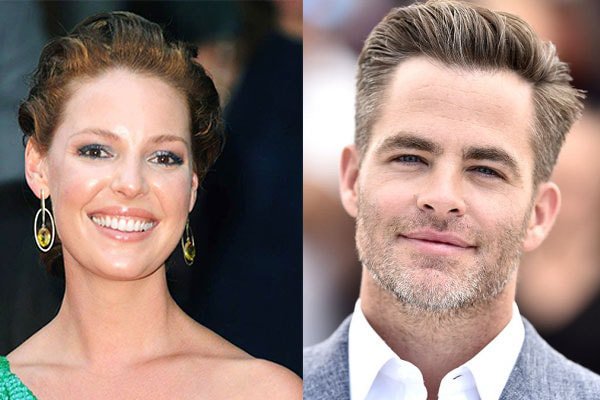 Foto von Chris Pine  & sein  Schwester  Katherine Pine