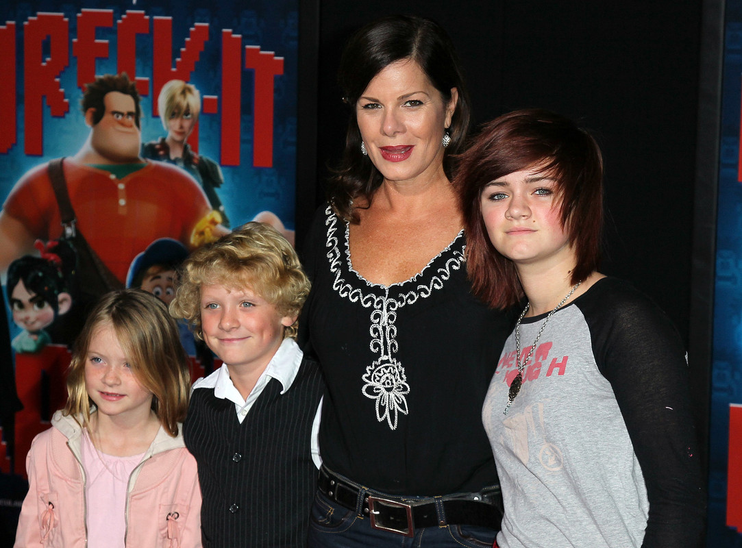 Foto di Marcia Gay Harden  & il suo Figlia   Eulala Grace Scheel