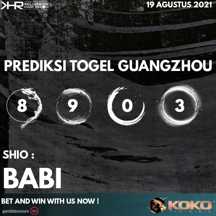 Prediksi Togel Guangzhou Kamis, 19 Agustus 2021 | Keluaran Hari Ini -  Result Togel Hari Ini Terlengkap Dan Tercepat