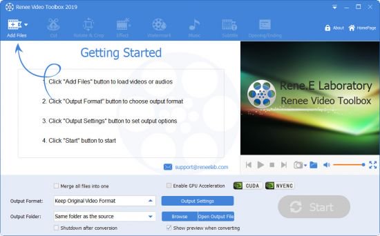 Renee Video Editor Pro 2019 1.0.0 Multilingual