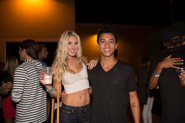 Photo of Nyjah Huston  & his friend 