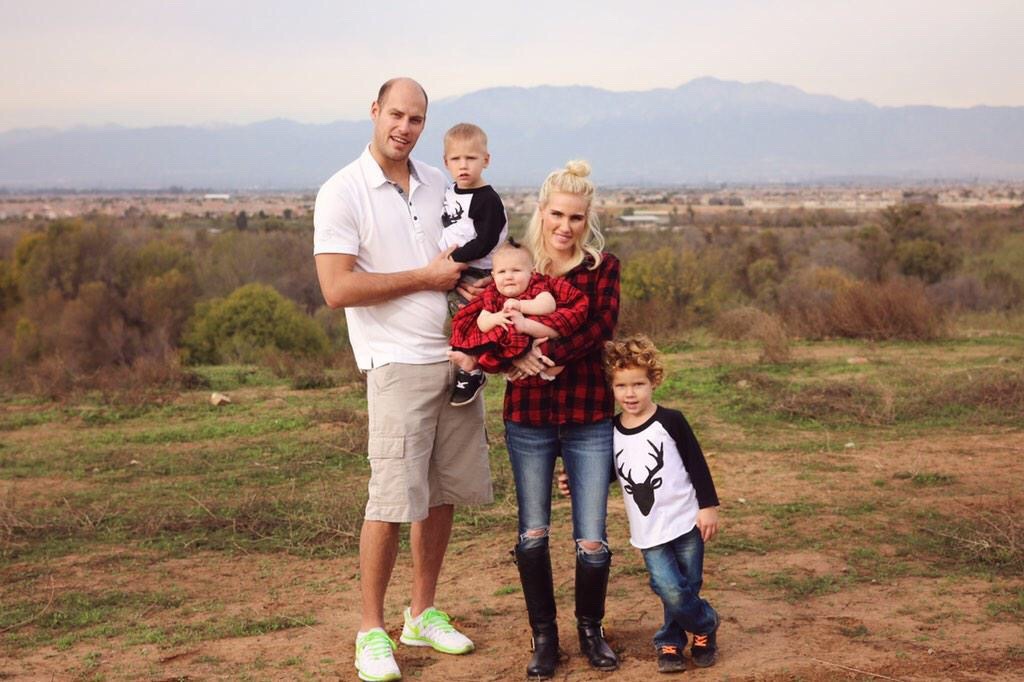 Photo of Ryan Getzlaf  & his  Daughter  Willa Getzlaf