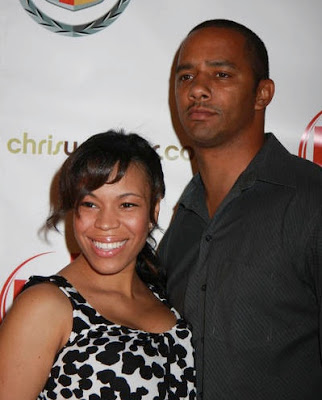 Alexis Fields with Husband  