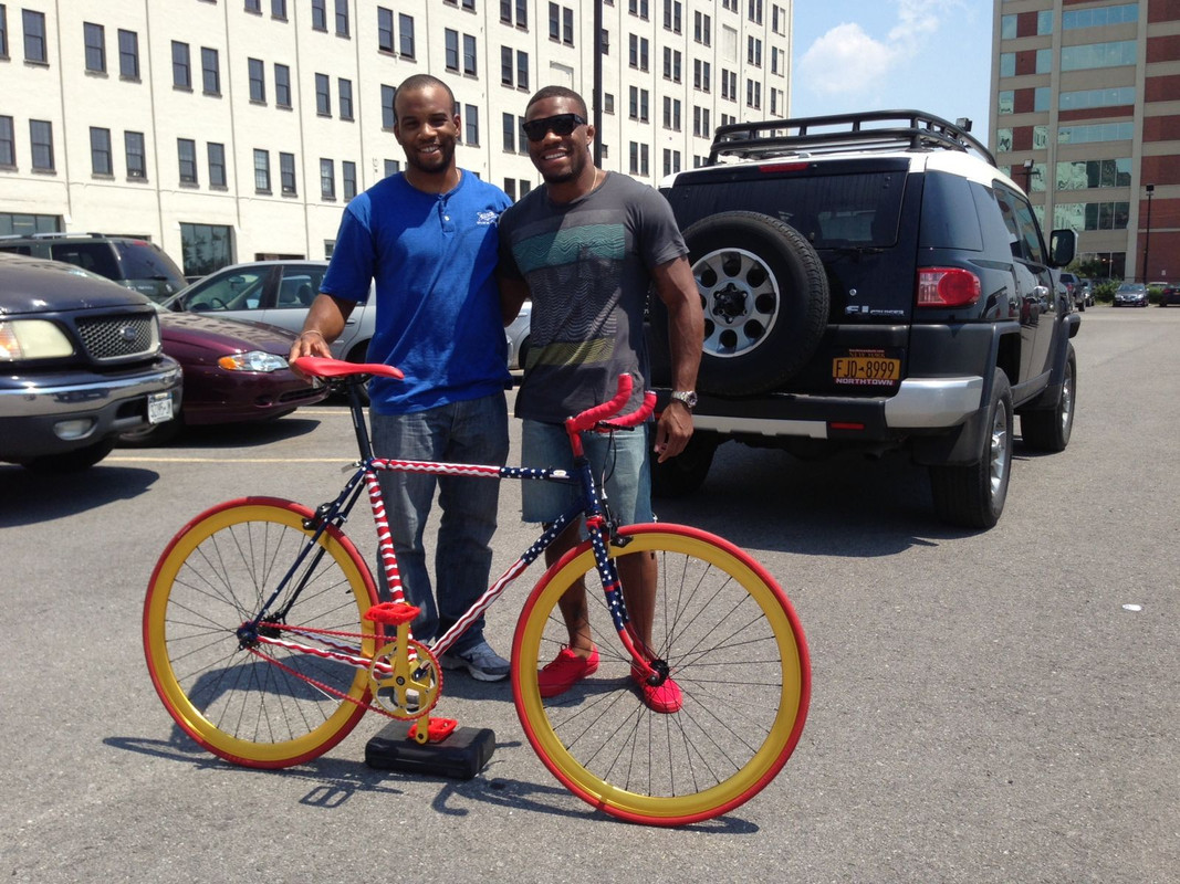 Foto do carro de Jordan Burroughs 