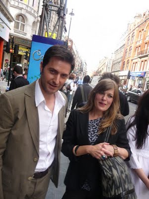 Richard Armitage met mooie, vriendin Annabel Capper 