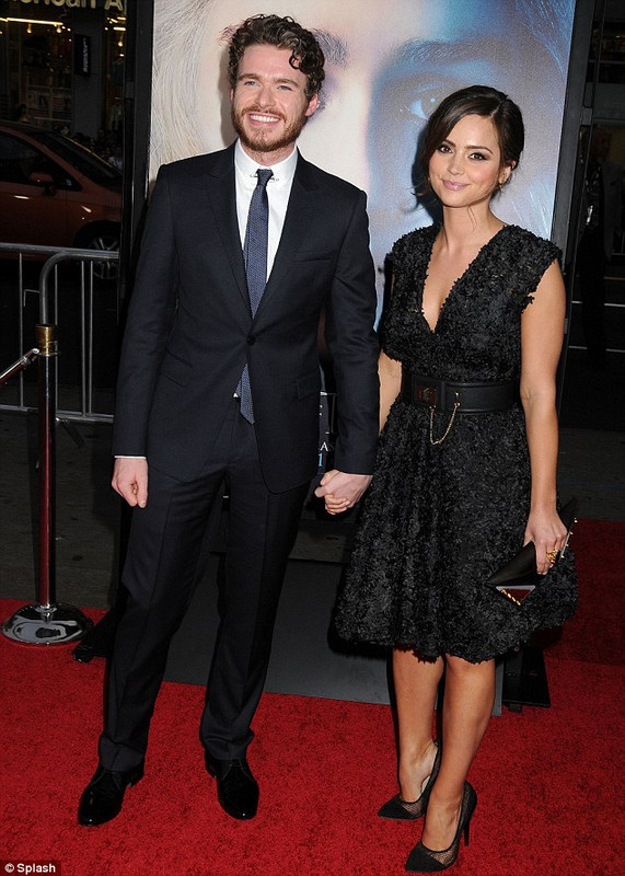 Richard Madden with beautiful, cute, endearing, Girlfriend  