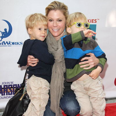 Photo de Julie Bowen  & son fils  John Phillips