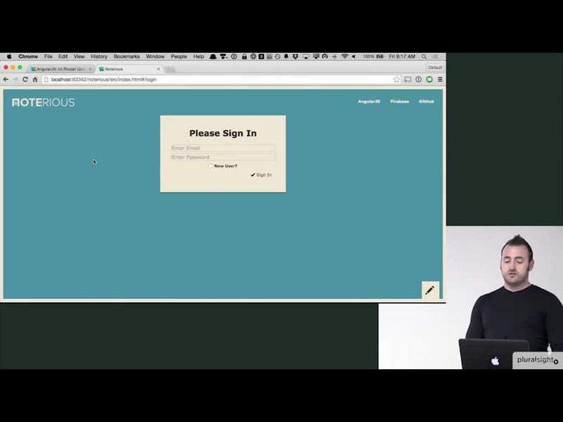 Pluralsight AngularJS Application Development