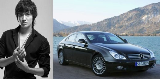 Photo of Lee Min-ho  Mercedes - car
