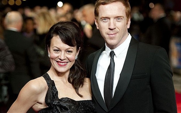 Damian Lewis mit schöner, Ehefrau Helen McCrory 