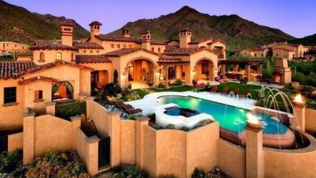 Photo: la maison de Tony Parker en San Antonio, USA.
