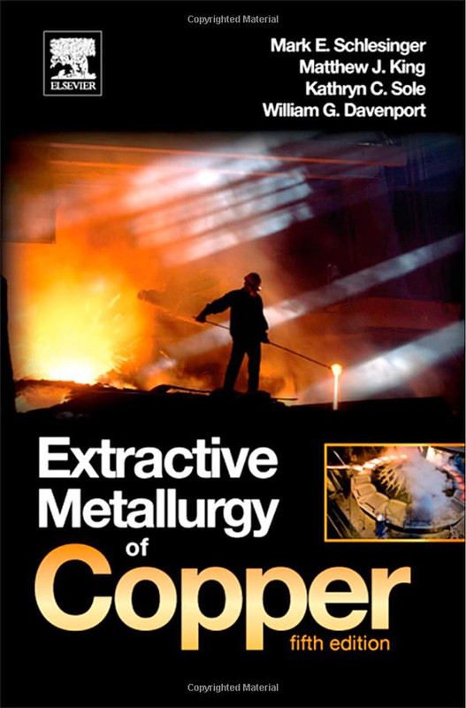 Extractive Metallurgy of Copper (5th Edition)