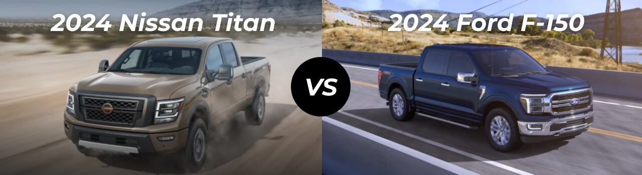 2024 Nissan Titan vs. 2024 Ford F-150 in Staunton, VA