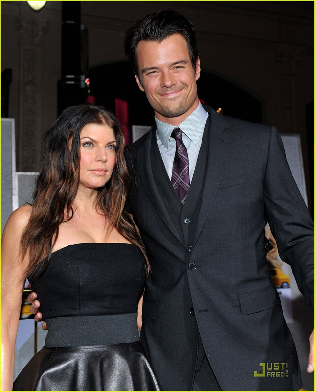    Josh Duhamel con hermoso, Esposa Fergie Duhamel 