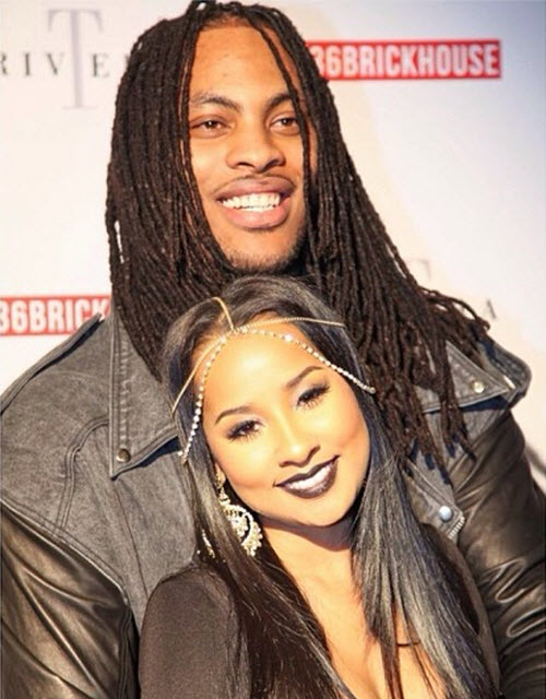    Waka Flocka Flame z piękny, śliczny, Żona Tammy Rivera 